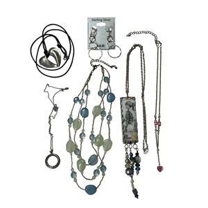 Mixed Jewelry Bundle with Sterling Pieces